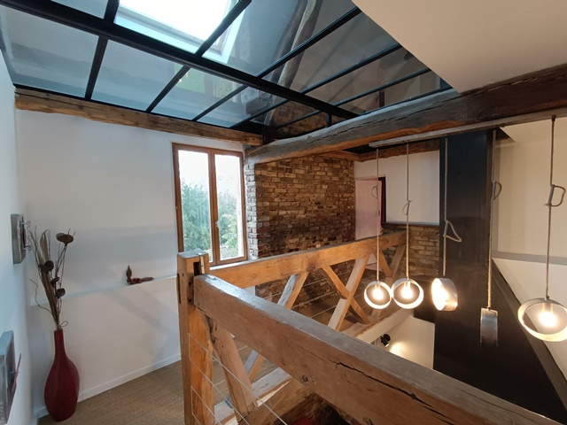 Immo80 – L'immobilier à Amiens et dans la Somme-MAISON ATYPIQUE – 4/5 CHAMBRES – JARDIN – QUEVAUVILLERS