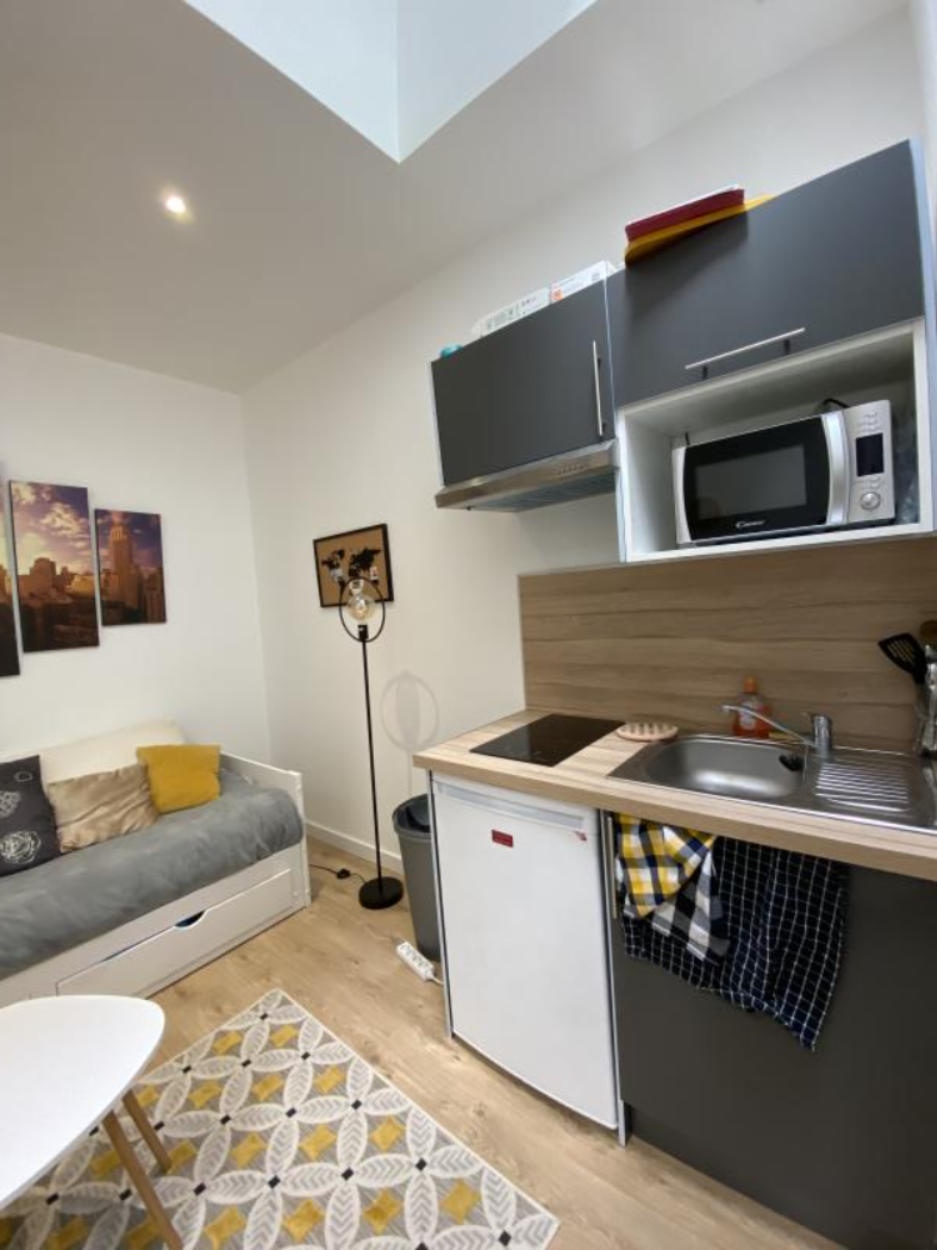 Immo80 – L'immobilier à Amiens et dans la Somme-STUDIO PROXIMITÉ GARE ET CENTRE VILLE sans honoraires